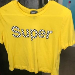 Yellow Checkered Shirt